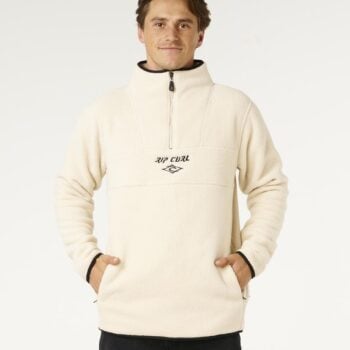 Rip Curl Bells Polar Fleece Vintage White. Rip Curl Sweats in Mens Sweats & Mens Jackets, Jumpers & Knits. Code: 0BCMFL
