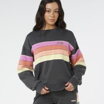 Rip Curl Surf Revival Relaxed Crew Washed Black. Rip Curl Sweats in Womens Sweats & Womens Jackets, Jumpers & Knits. Code: 0BEWFL
