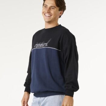 Rip Curl Panel Beater Crew Black. Rip Curl Sweats in Mens Sweats & Mens Jackets, Jumpers & Knits. Code: 0BFMFL