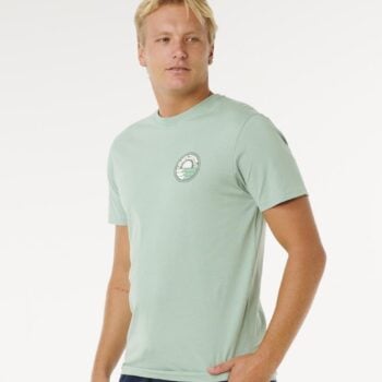 Rip Curl Pacific Rinse Stacked Tee Aloe. Rip Curl Tees in Mens Tees & Mens T-shirts & Singlets. Code: 0XTMTE