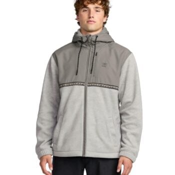 Billabong Boundary Lite - Full Zip Sweatshirt Grey Heather. Billabong Sweats in Mens Sweats & Mens Jackets, Jumpers & Knits. Code: 24A481502