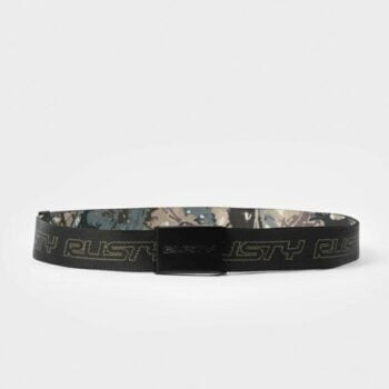 Rusty Latitude Reversible Webbi Black. Rusty Belts in Mens Belts & Mens Accessories. Code: BEM0552