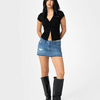Rusty Im Hooked Cap Sleeve Fash Black. Rusty Tees in Womens Tees & Womens T-shirts & Singlets. Code: FSL0778