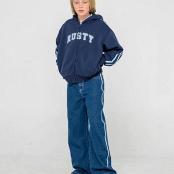 Rusty Girls Team Varsity Zip Th Navy. Rusty Hoodies in Girls Hoodies & Girls Jackets, Jumpers & Knits. Code: FTG0891