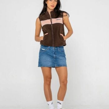 Rusty Bless Up Polar Fleece Ves Java. Rusty Jackets in Womens Jackets & Womens Jackets, Jumpers & Knits. Code: FTL0871