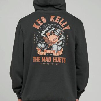 The Mad Hueys Kegs Kelly Ls Hood Vintage Black. The Mad Hueys Hoodies in Mens Hoodies & Mens Jackets, Jumpers & Knits. Code: H226M08004