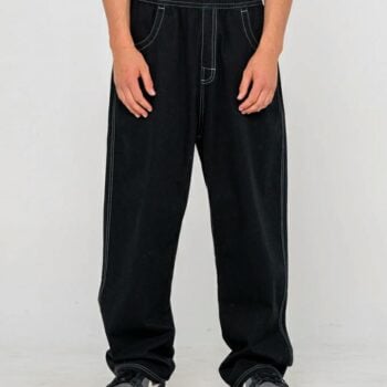 Rusty Flip Daddy Elastic Pant Black. Rusty Pants in Mens Pants & Mens Pants & Jeans. Code: PAM1173