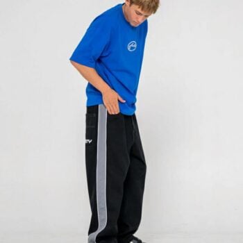 Rusty Flip Daddy Taped Pant Black. Rusty Pants in Mens Pants & Mens Pants & Jeans. Code: PAM1174