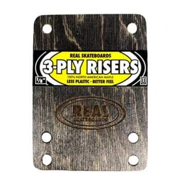 Real Skate Rl Risers 3ply 1/8 Inch Universal. Real Skate Parts in Boardsports Parts & Boardsports Skate. Code: 001001050