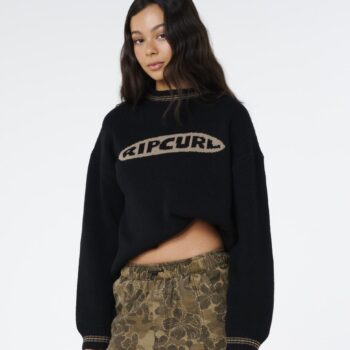Rip Curl Half Moon Bay Sweater Black. Rip Curl Sweats in Womens Sweats & Womens Jackets, Jumpers & Knits. Code: 03OWKN