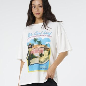 Rip Curl 5 Star Heritage Tee Bone. Rip Curl Tees in Womens Tees & Womens T-shirts & Singlets. Code: 0NNWTE