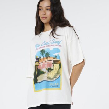 Rip Curl 5 Star Heritage Tee Bone. Rip Curl Tees in Womens Tees & Womens T-shirts & Singlets. Code: 0NNWTE
