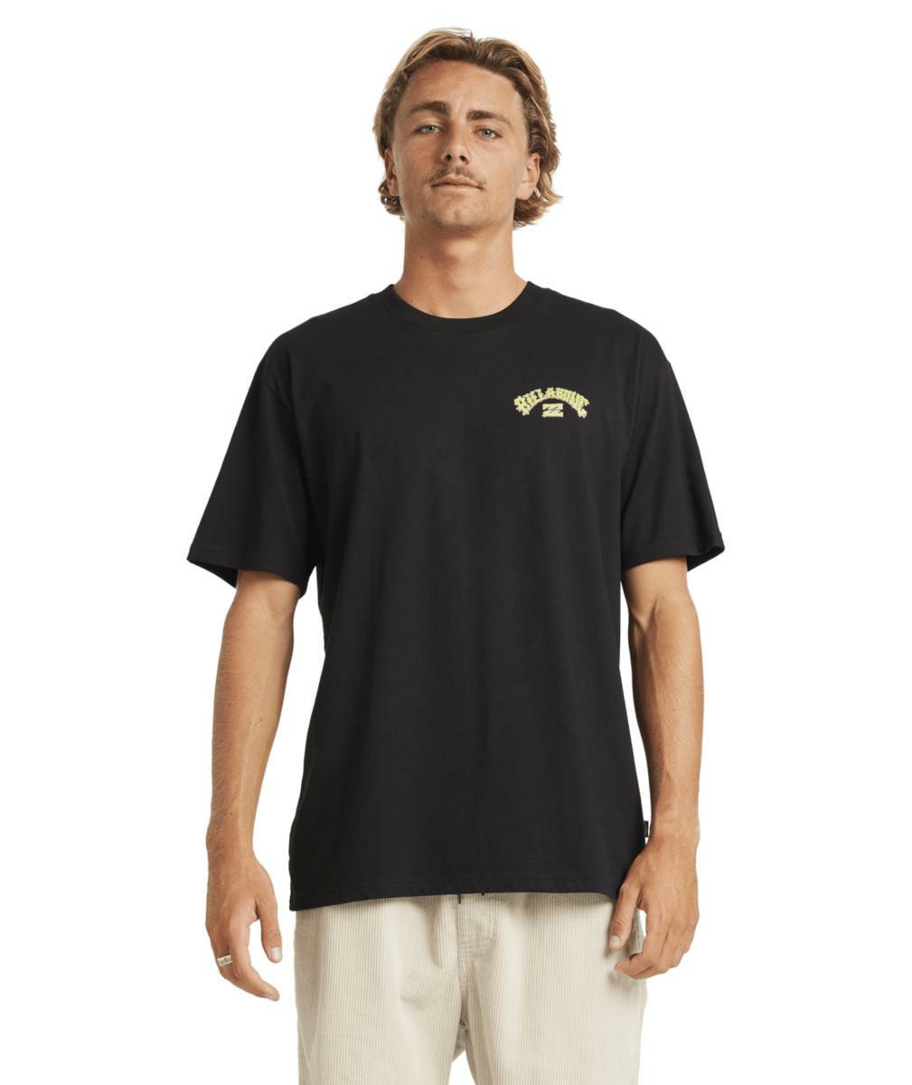 Billabong Wax Arch Regular Ss Black. Billabong Tees in Mens Tees & Mens T-shirts & Singlets. Code: 24A354507