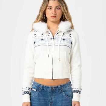Rusty Yah Yah Fur Zip Through H Cream. Rusty Knitwears in Womens Knitwears & Womens Jackets, Jumpers & Knits. Code: CKL0546