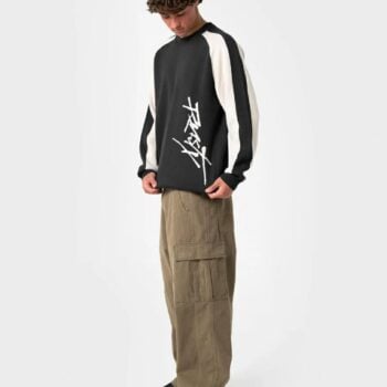 Rusty Roll Safe Boxy Knitted Cr Black Marle. Rusty Knitwears in Mens Knitwears & Mens Jackets, Jumpers & Knits. Code: CKM0411