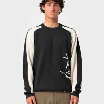 Rusty Roll Safe Boxy Knitted Cr Black Marle. Rusty Knitwears in Mens Knitwears & Mens Jackets, Jumpers & Knits. Code: CKM0411