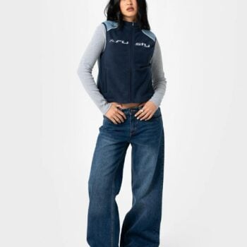 Rusty Mr Cool Polar Fleece Vest Atlantic Blue. Rusty Jackets in Womens Jackets & Womens Jackets, Jumpers & Knits. Code: FTL0872