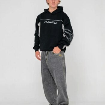 Rusty Titan Hooded Fleece Black. Rusty Hoodies in Mens Hoodies & Mens Jackets, Jumpers & Knits. Code: FTM1183