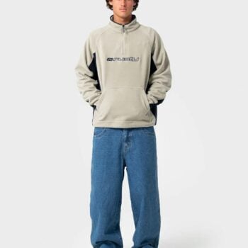 Rusty Blizzard Quarter Zip Pola Abbey Stone. Rusty Sweats in Mens Sweats & Mens Jackets, Jumpers & Knits. Code: FTM1191