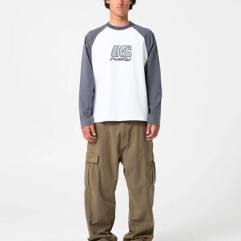 Rusty Watto Long Sleeve Tee White. Rusty Singlets & Tanks in Mens Singlets & Tanks & Mens T-shirts & Singlets. Code: TTM3080