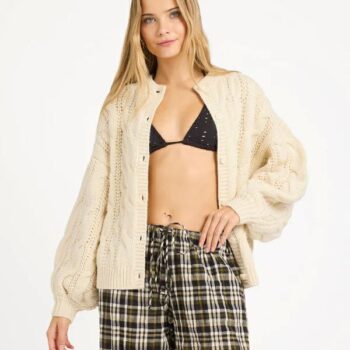 Billabong Bayside Cardigan Whitecap. Billabong Knitwears in Womens Knitwears & Womens Jackets, Jumpers & Knits. Code: UBJSW00162