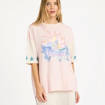Billabong Tropics Co Ringer Tee Rose Water. Billabong Tees in Womens Tees & Womens T-shirts & Singlets. Code: UBJZT00540
