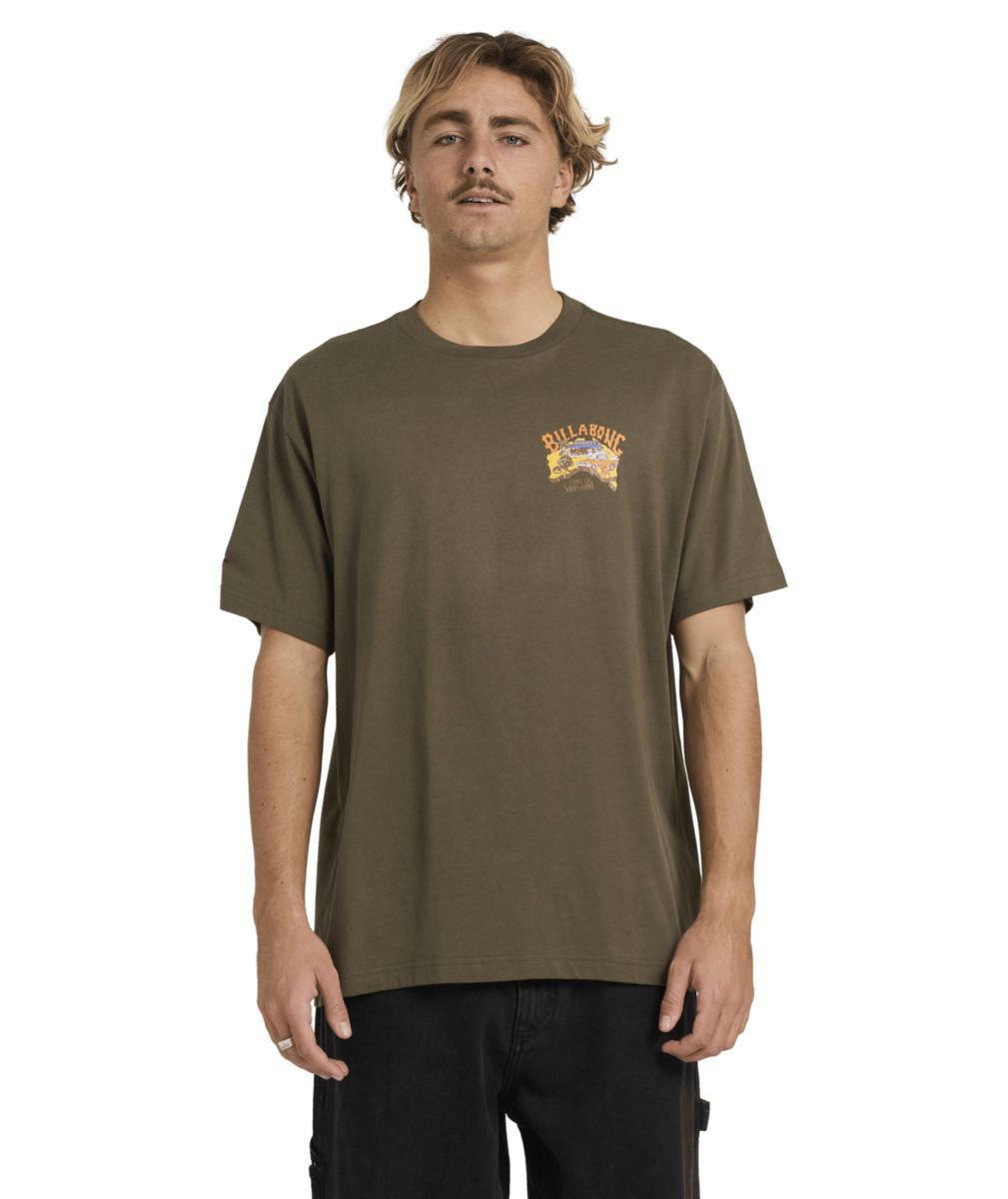 Billabong Land Of Sunshine Ss Military. Billabong Tees in Mens Tees & Mens T-shirts & Singlets. Code: UBYZT00779