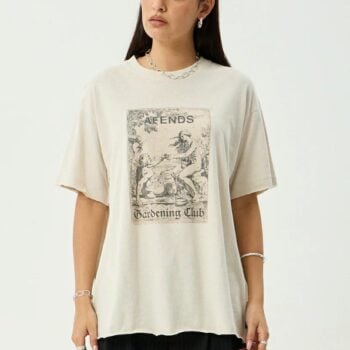 Afends Temptation Oversized Tee Moonbeam. Afends Tees in Womens Tees & Womens Tops. Code: W262014