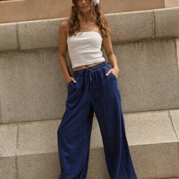 Afends Palmer Wide Leg Pant Ink. Afends Pants in Womens Pants & Womens Pants & Jeans. Code: W262401