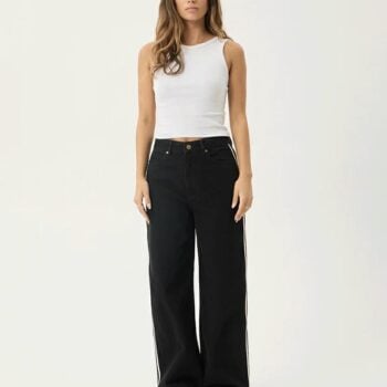 Afends Bella Stripe Baggy Jean Wbl. Afends Jeans in Womens Jeans & Womens Pants & Jeans. Code: W262451
