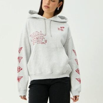 Afends Rise Pull On Hood Grey Marble. Afends Sweats in Womens Sweats & Womens Jackets, Jumpers & Knits. Code: W262506
