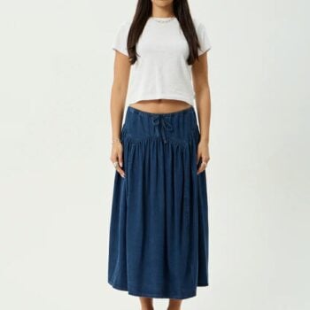 Afends Palmer Midi Skirt Ink. Afends Skirts in Womens Skirts & Womens Skirts, Dresses & Jumpsuits. Code: W262905
