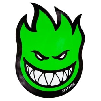 Spitfire Wheels Sf Fireball Sticker Large Green. Spitfire Wheels Stickers in Generic Stickers & Generic Accessories. Code: 005001008