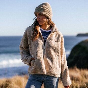 Rip Curl Cala Nights Sherpa Jacket Natural. Rip Curl Jackets in Womens Jackets & Womens Jackets, Jumpers & Knits. Code: 02VWJA