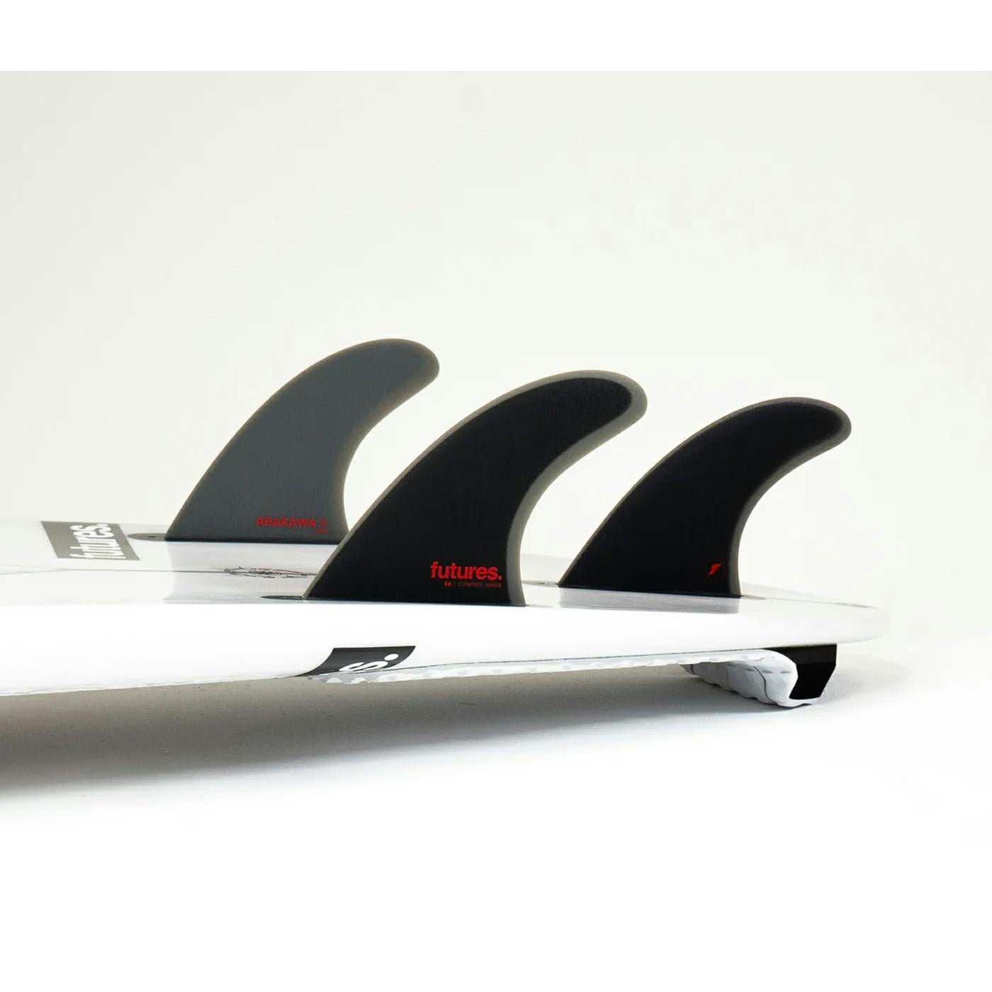 Futures Fins Ea Large Fg Thruster Black/grey. Futures Fins Fins in Boardsports Fins & Boardsports Surf. Code: 117329400