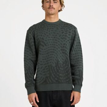 Billabong Otis Canvas Sweater Green Slate. Billabong Knitwears in Mens Knitwears & Mens Jackets, Jumpers & Knits. Code: 24A073571