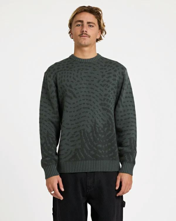 Billabong Otis Canvas Sweater Green Slate. Billabong Knitwears in Mens Knitwears & Mens Jackets, Jumpers & Knits. Code: 24A073571