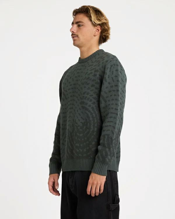 Billabong Otis Canvas Sweater Green Slate. Billabong Knitwears in Mens Knitwears & Mens Jackets, Jumpers & Knits. Code: 24A073571