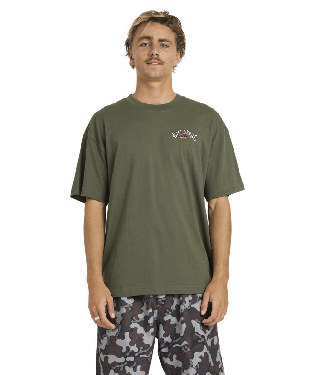 Billabong Otis Arch Ss Pine. Billabong Tees in Mens Tees & Mens T-shirts & Singlets. Code: 24A356180