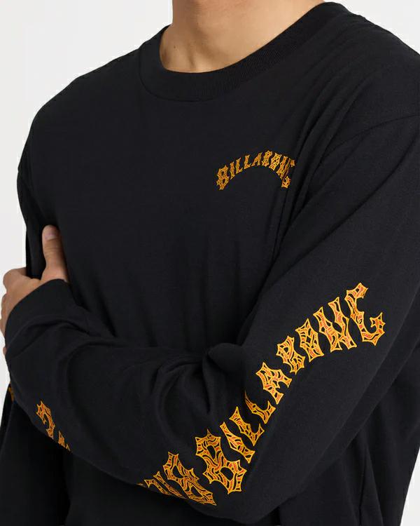 Billabong Otis Arch Ls Black. Billabong Tees - Long Sleeve in Mens Tees - Long Sleeve & Mens T-shirts & Singlets. Code: 24A363590