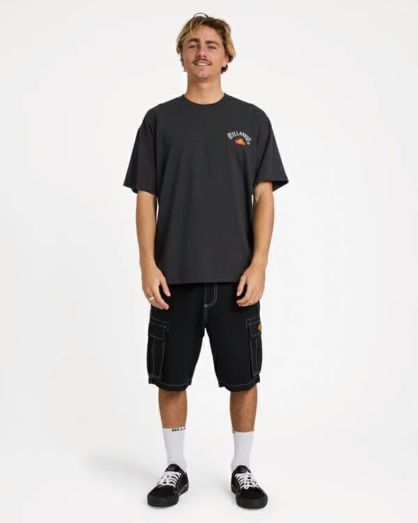 Billabong Otis Flag Arch Ss Charcoal. Billabong Tees in Mens Tees & Mens T-shirts & Singlets. Code: 24A433590