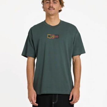Billabong Otis Treble Ss Green Slate. Billabong Tees in Mens Tees & Mens T-shirts & Singlets. Code: 24A433592