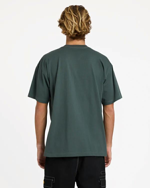 Billabong Otis Treble Ss Green Slate. Billabong Tees in Mens Tees & Mens T-shirts & Singlets. Code: 24A433592