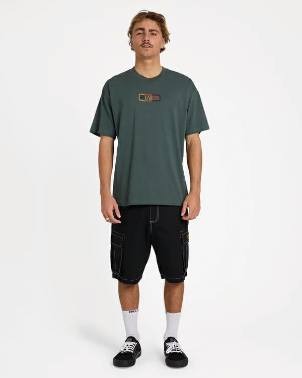 Billabong Otis Treble Ss Green Slate. Billabong Tees in Mens Tees & Mens T-shirts & Singlets. Code: 24A433592