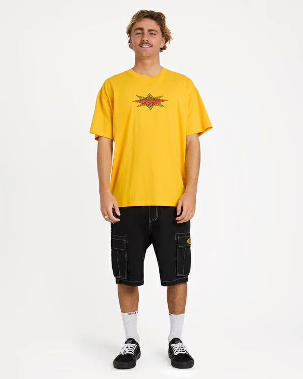 Billabong Otis Diamond Ss Old Gold. Billabong Tees in Mens Tees & Mens T-shirts & Singlets. Code: 24A433594