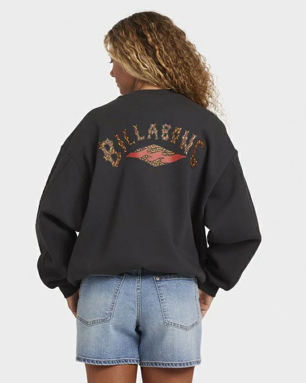 Billabong Otis Arch Diamond Crew Washed Black. Billabong Sweats in Womens Sweats & Womens Jackets, Jumpers & Knits. Code: 24B463570