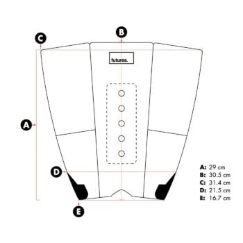 Futures Fins Voodoo 3pc Combo Pad Crm Cream. Futures Fins Deckgrips in Boardsports Deckgrips & Boardsports Surf. Code: 710100775