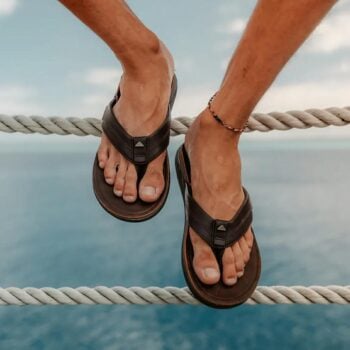 Reef Leather Offshore Dark Brown. Reef Thongs in Mens Thongs & Mens Footwear. Code: CJ8554