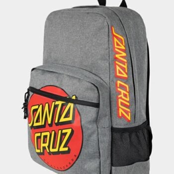 Santa Cruz Skateboards Classic Dot Bag Back Pack Grey Marle. Santa Cruz Skateboards Backpacks in Mens Backpacks & Mens Bags. Code: SB123-BA01