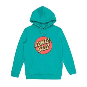 Santa Cruz Skateboards Classic Dot Front Hoodie Teal. Santa Cruz Skateboards Hoodies in Boys Hoodies & Boys Jackets, Jumpers & Knits. Code: SB123-HO01